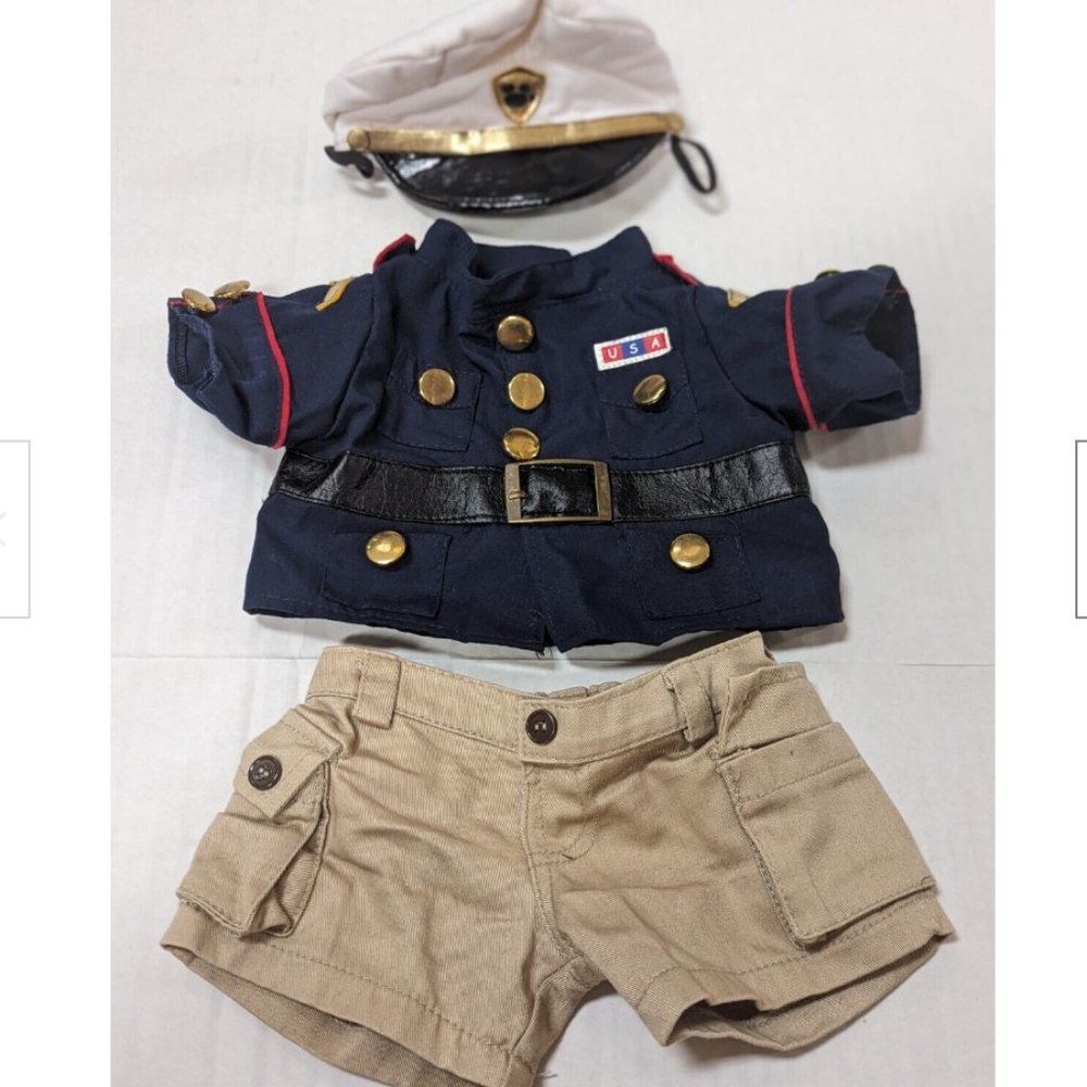 Build a Bear Sailor Outfit three piece